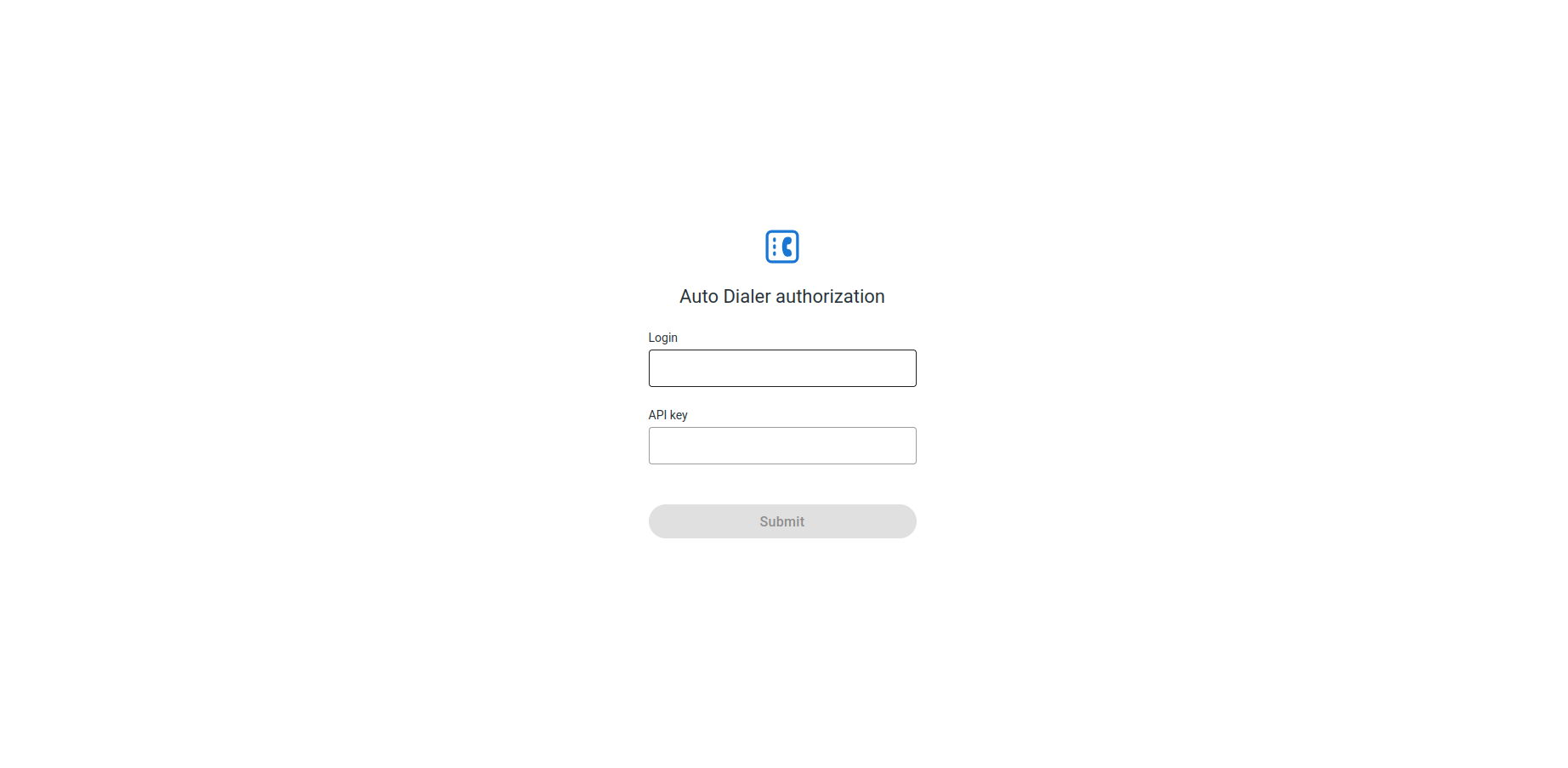 Login Page